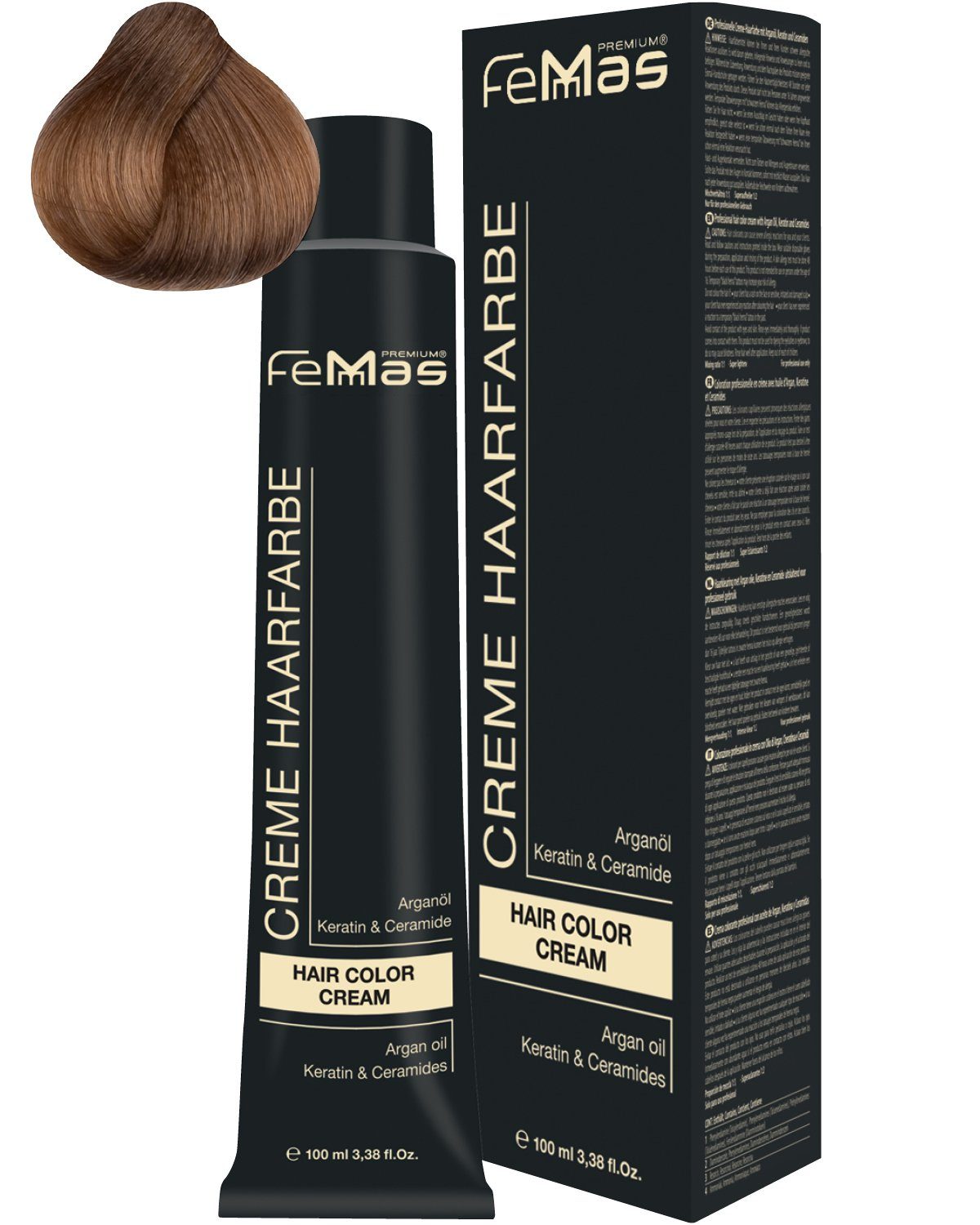 Femmas Premium Haarfarbe Femmas Hair Color, 1-tlg., Profi-Qualität