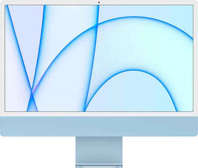 Apple iMac 4,5K Z12X Mini-PC (23,5 Zoll, Apple M1, 16 GB RAM, 512 GB SSD)