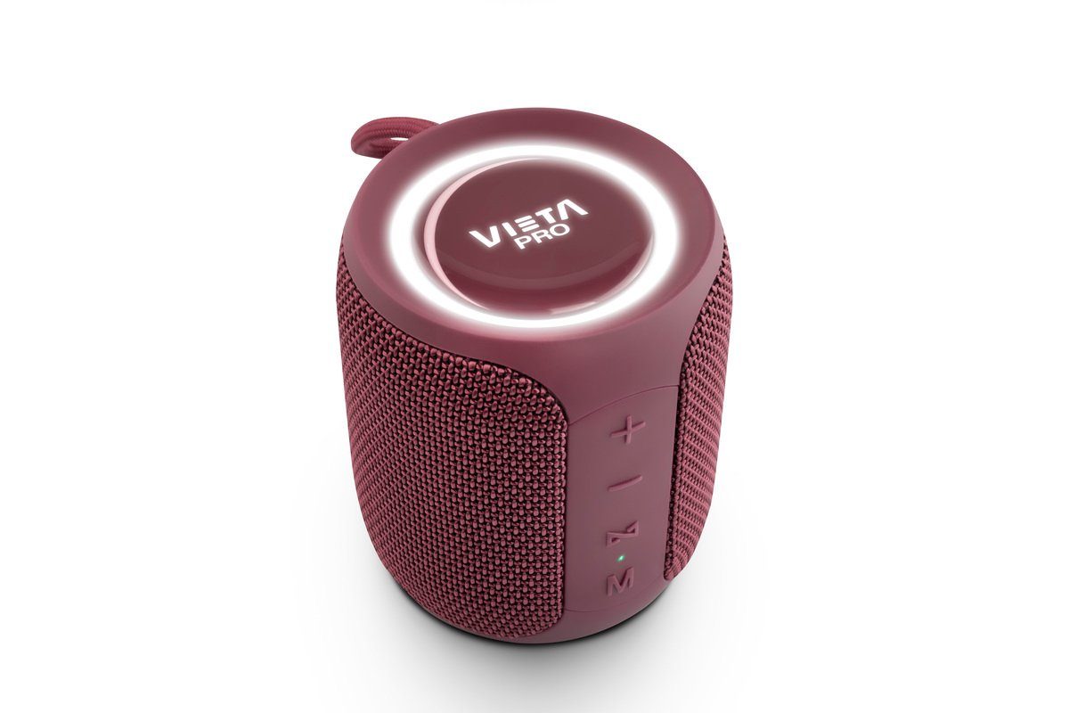 Vieta Pro #GROOVE Bluetooth Speaker 20W Wireless Lautsprecher Red