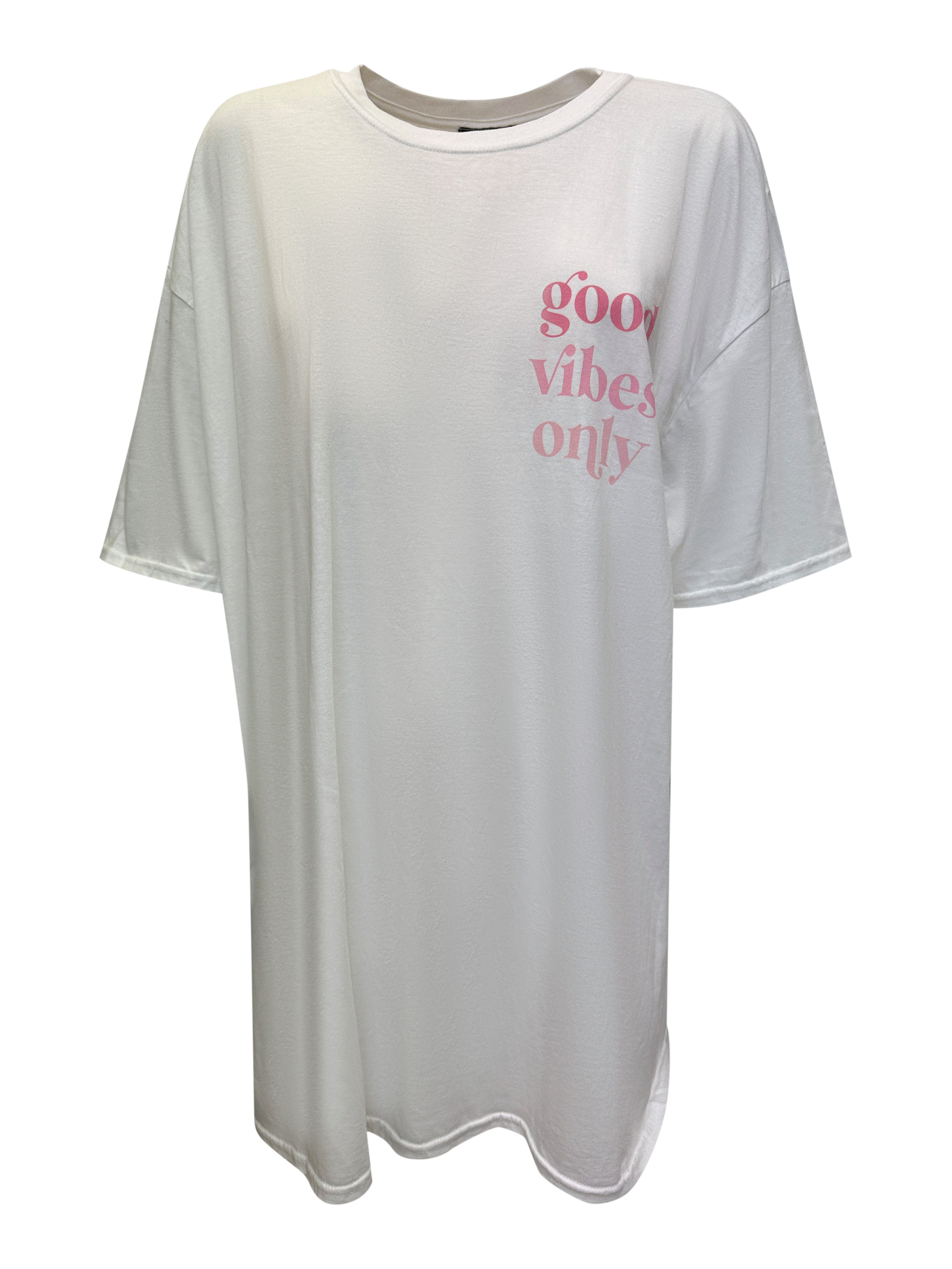 Worldclassca T-Shirt Worldclassca Oversized VIBES Print günstig online kaufen
