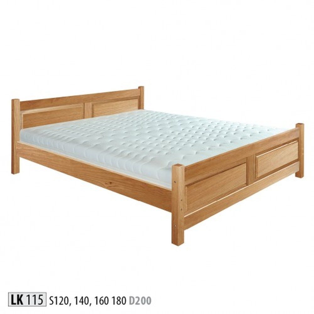 JVmoebel Massivholzbett Massivholzbett im Hotelstil aus echtem Holz für stilvolle Schlafzimmer (1-tlg), Made in Europa