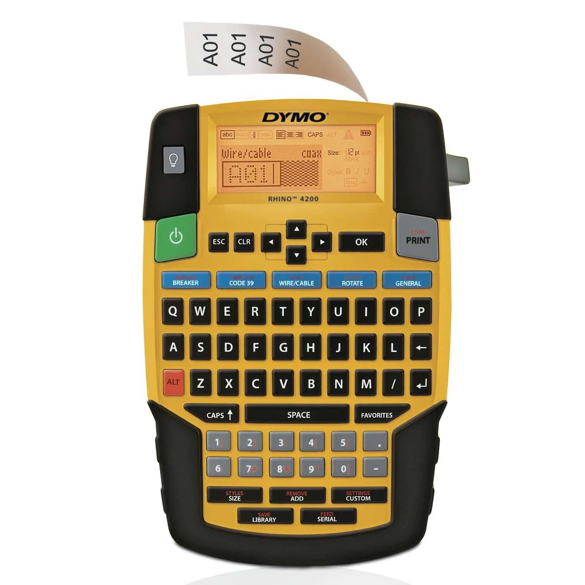 DYMO DYMO RHINO 4200 Etikettendrucker QWERTY Etikettendrucker