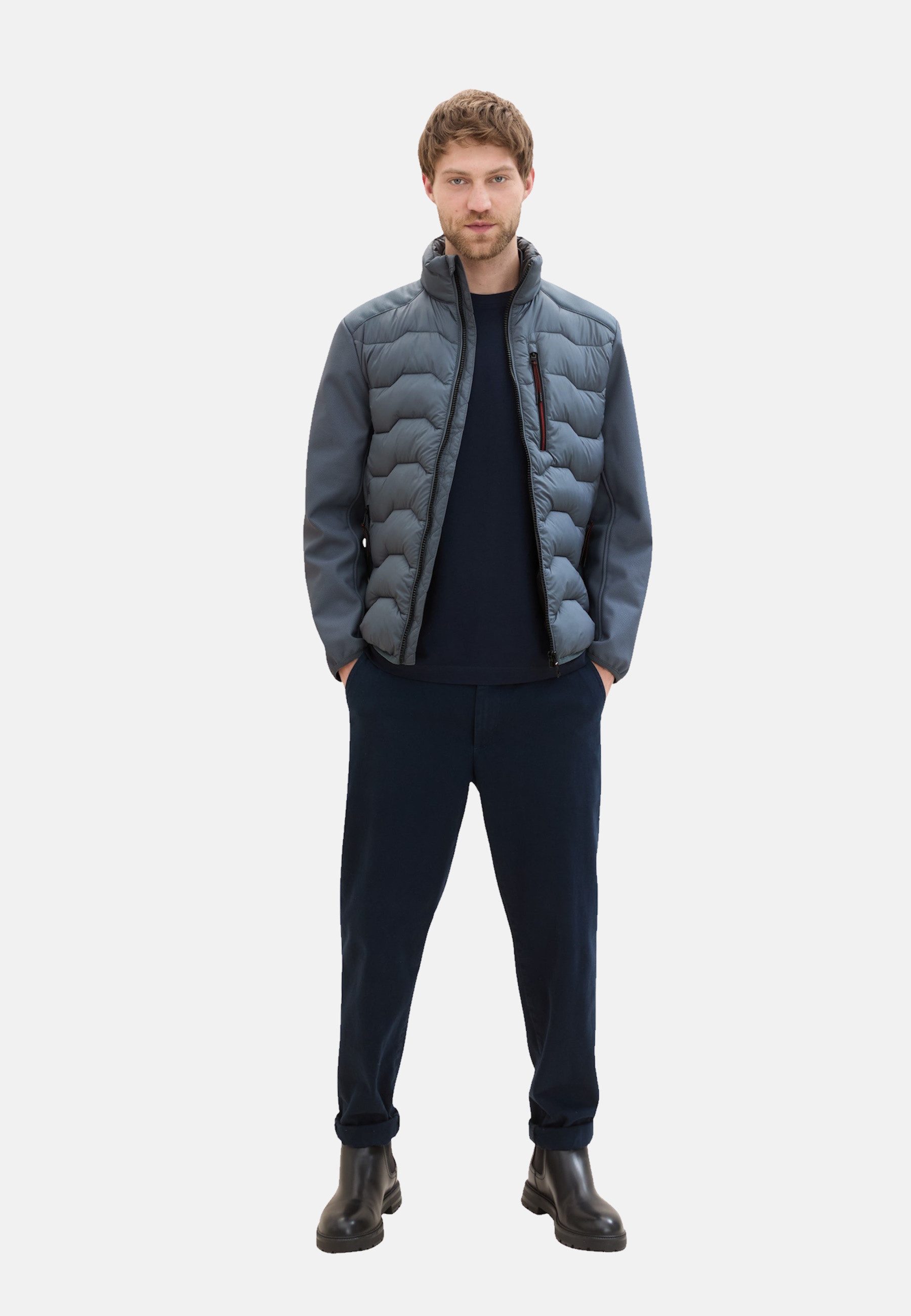 TOM TAILOR Steppjacke Jacke Steppjacke mit Stehkragen (1-St)