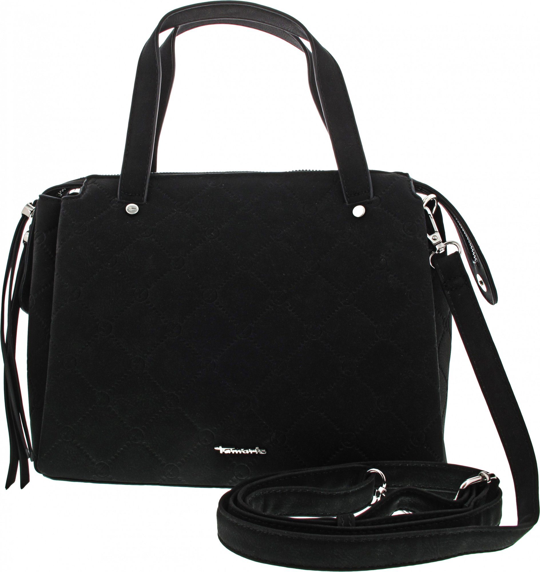 Tamaris Handtasche Anastasia Soft Bowlingbag Black