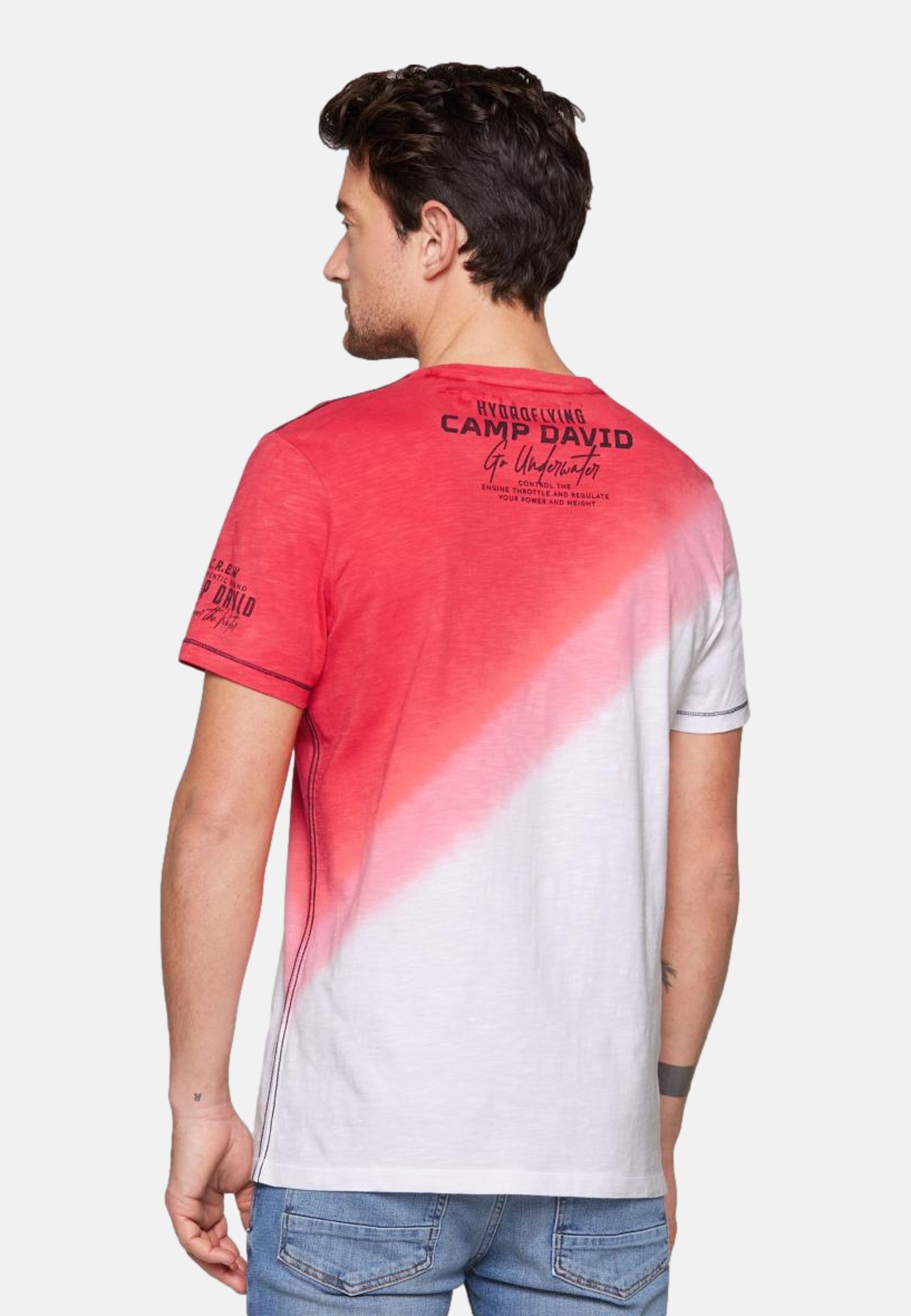 CAMP DAVID T-Shirt T-Shirt Kurzarmshirt (1-tlg., 1)