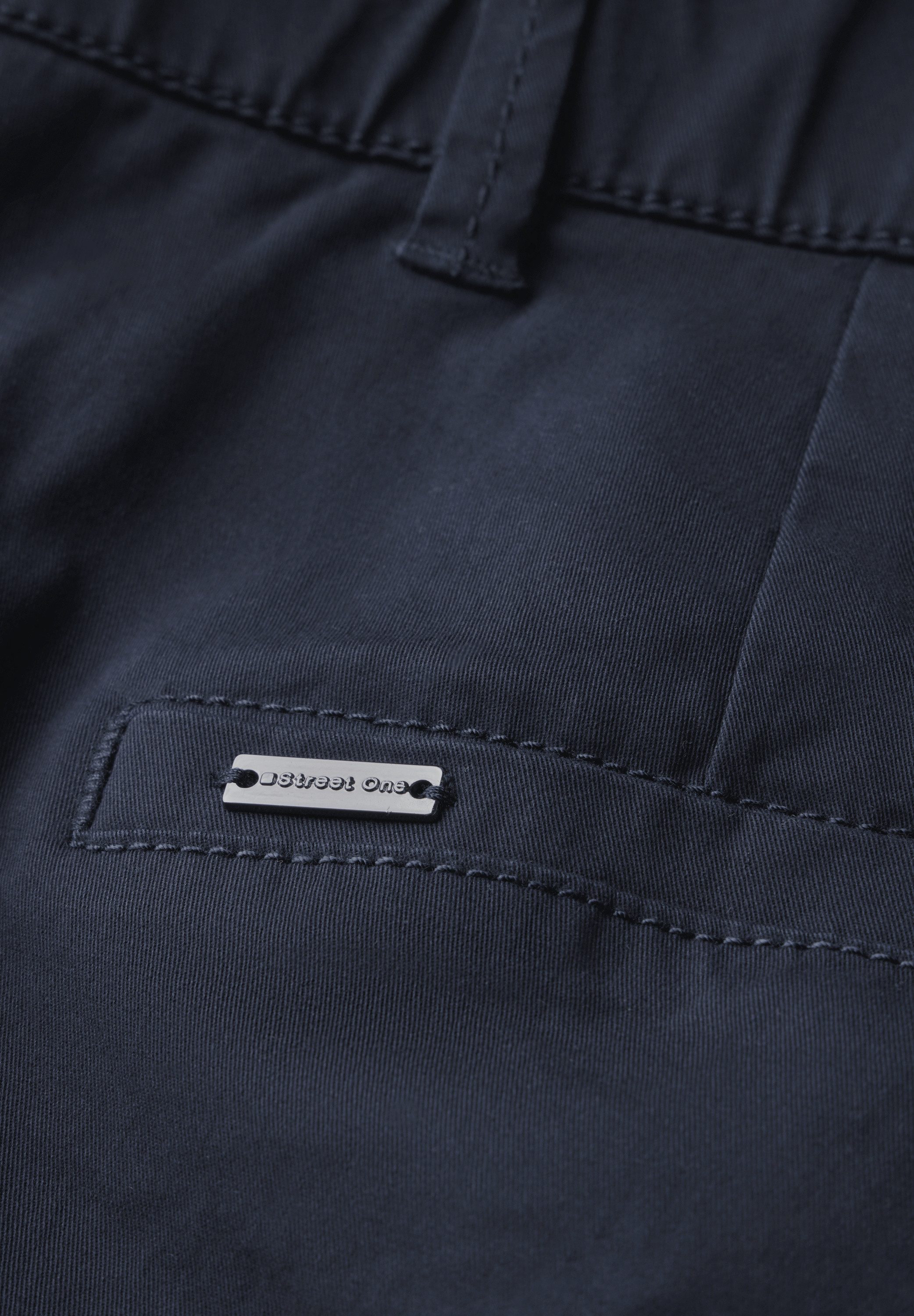 STREET ONE Chinohose mit Elastikbund