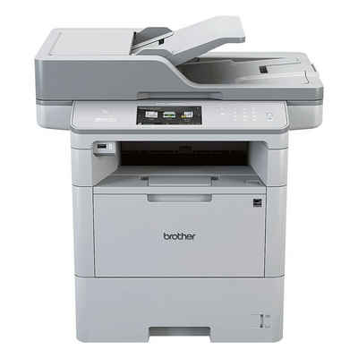 Brother MFC-L6800DW Multifunktionsdrucker, (4-in-1, WLAN, LAN, A4, mit Broschürendruckfunktion)