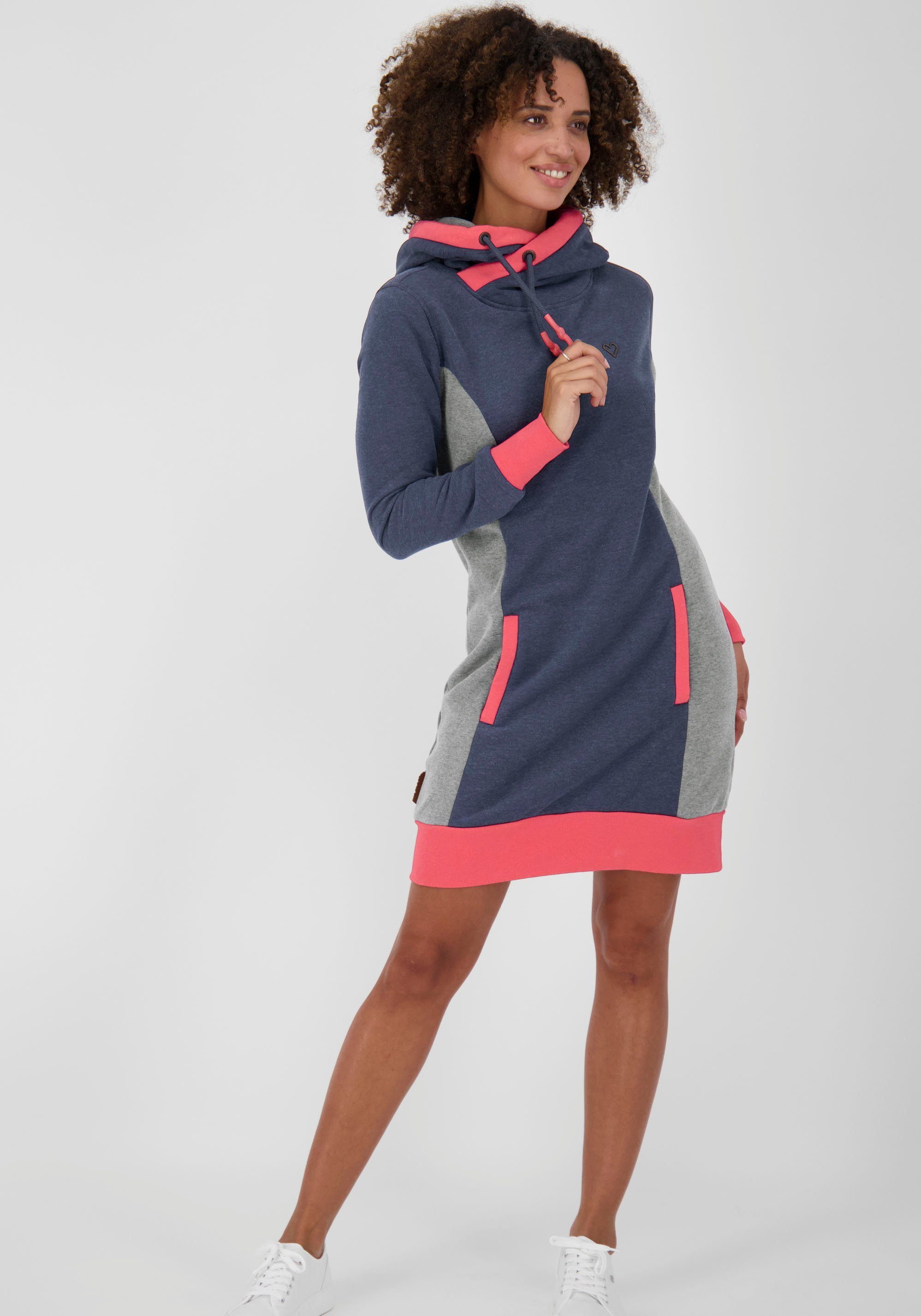 Alife & Kickin Sweatkleid »JilineAK« sportives Kapuzen-Kleid mit  Kontrastdetails und Seitentaschen online kaufen | OTTO