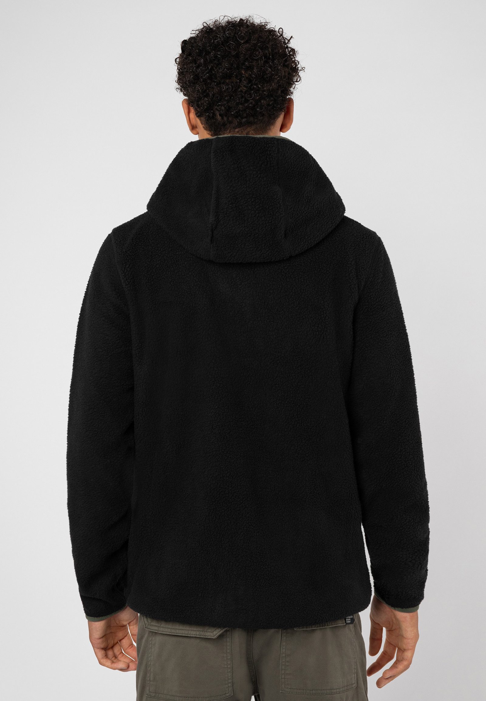 SUBLEVEL Fleecejacke Teddy Fleecejacke mit Kapuze günstig online kaufen