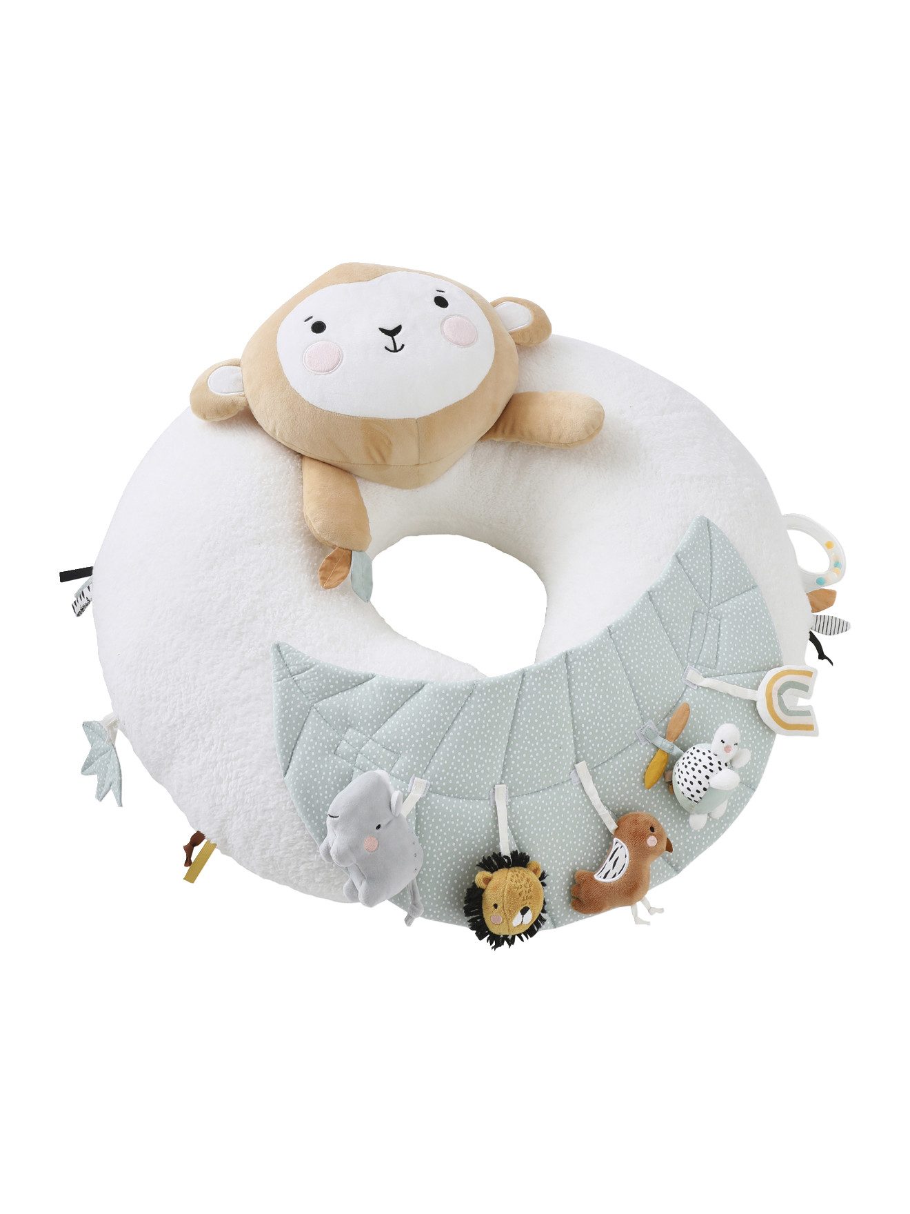 Krabbeldecke Baby Activity-Kissen, vertbaudet, Feinmotorik günstig online kaufen