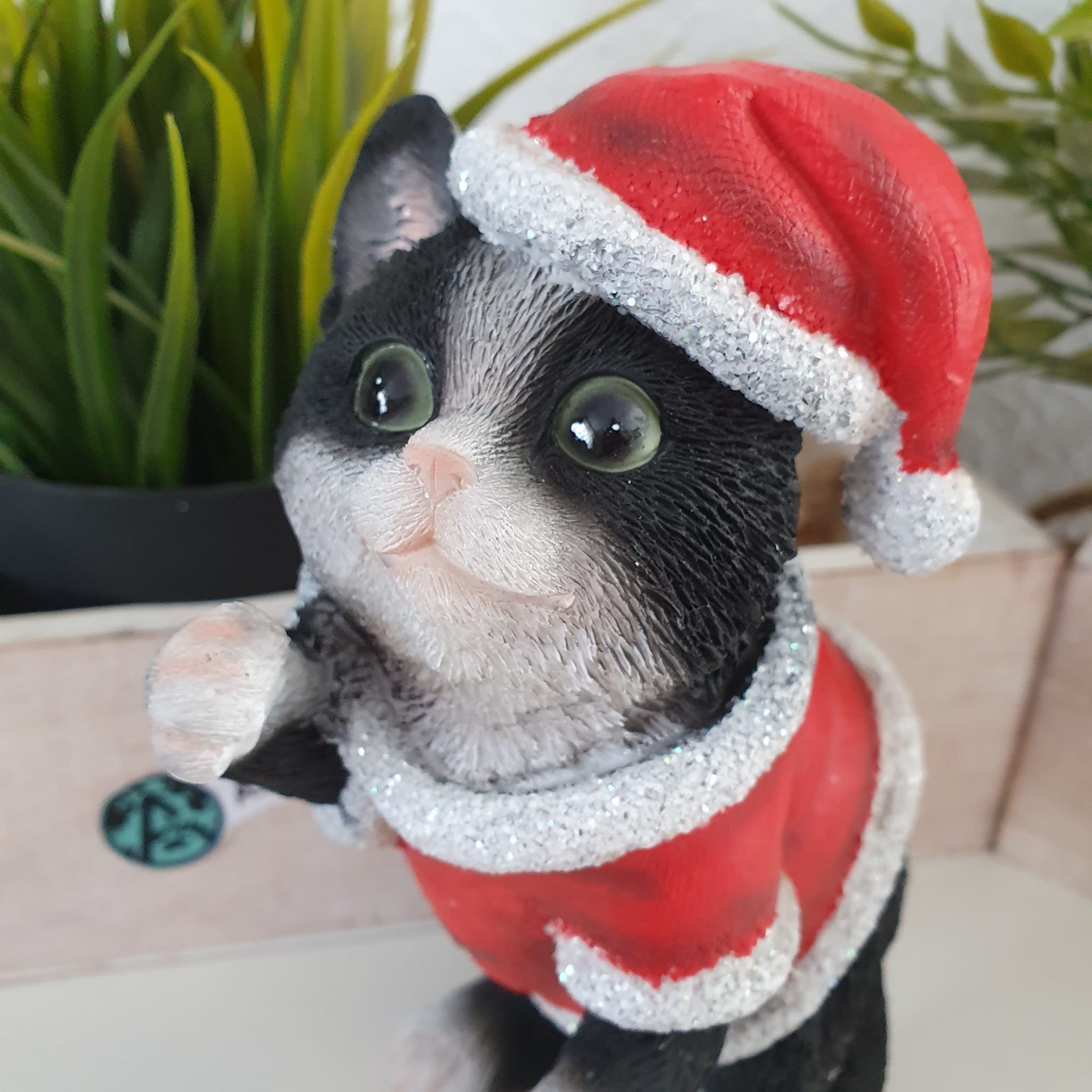 Aspinaworld Dekofigur Weihnachts Katzen Figur cm 16