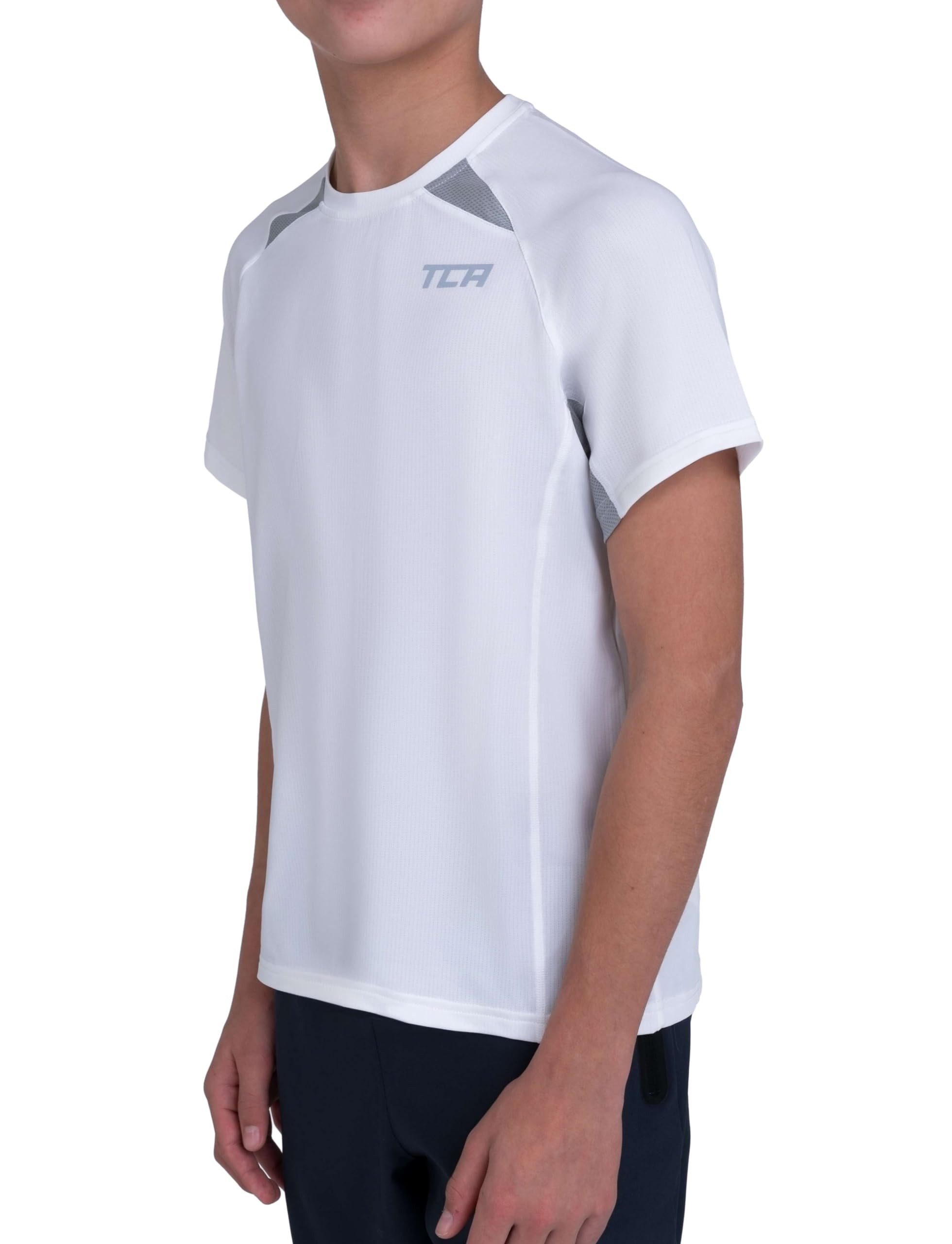 TCA Trainingsshirt TCA Quickdry Jungen T-Shirt für Fußball, Sport, Training - Jungen (1-tlg)