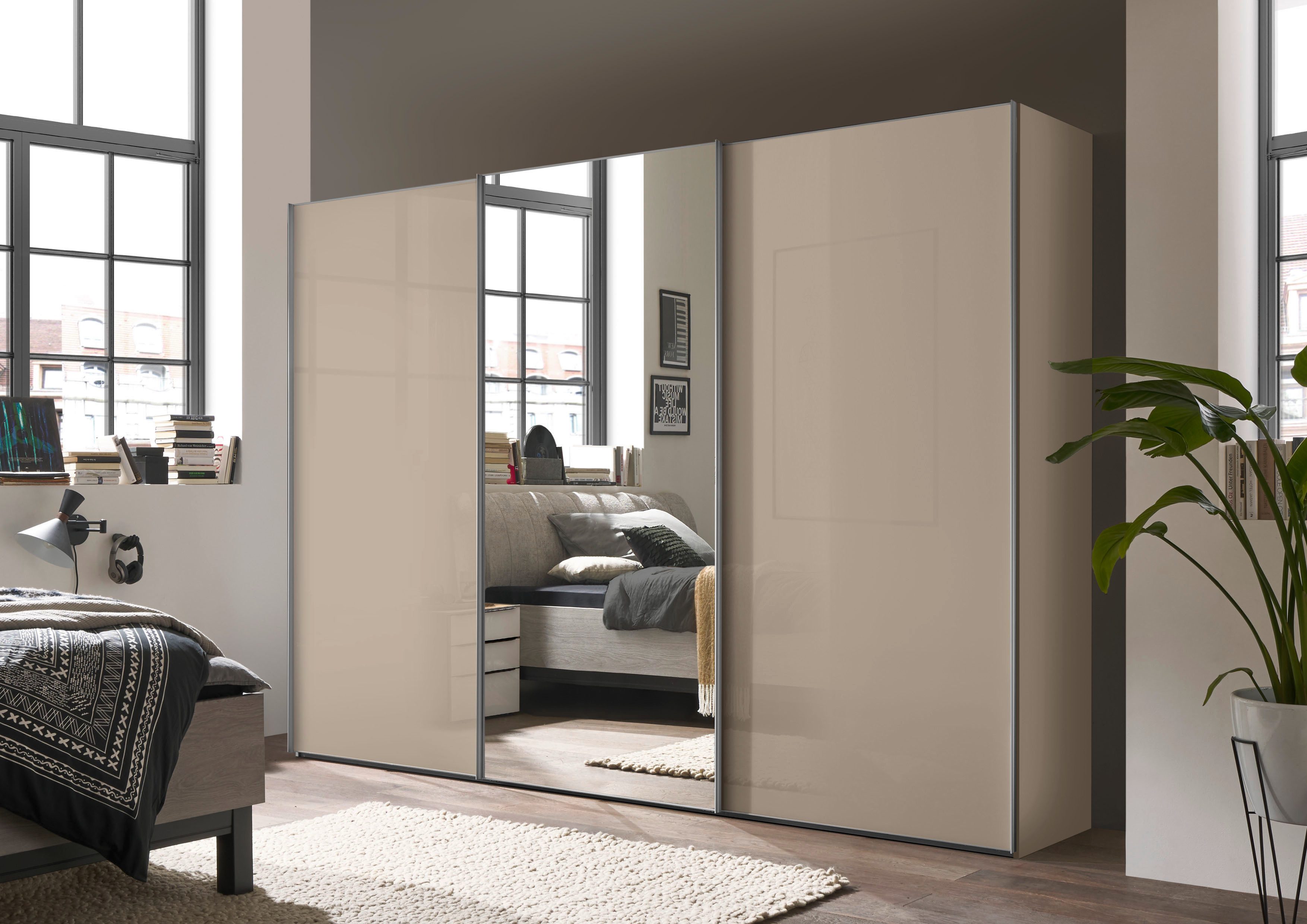 STAUD Schwebetürenschrank Select Türen mit Soft-Close-Funktion