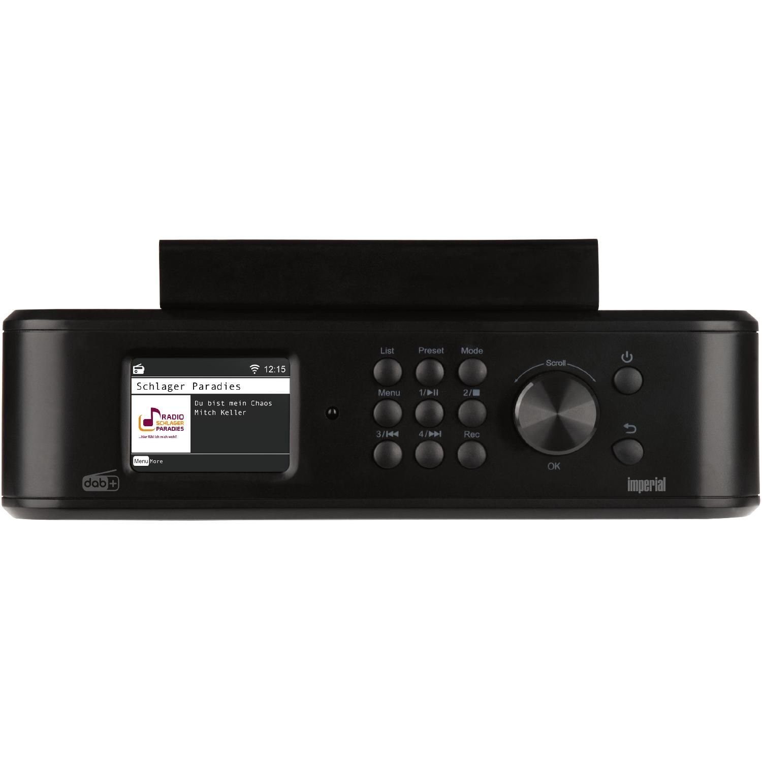 IMPERIAL by TELESTAR DABMAN i460 DAB+/UKW und Internetradio Bluetooth Küchenradio Digitalradio (DAB) (DAB+/UKW und Internetradio, 10 W, EWF Notfallwarnsystem & Journaline Radiotext via DAB)