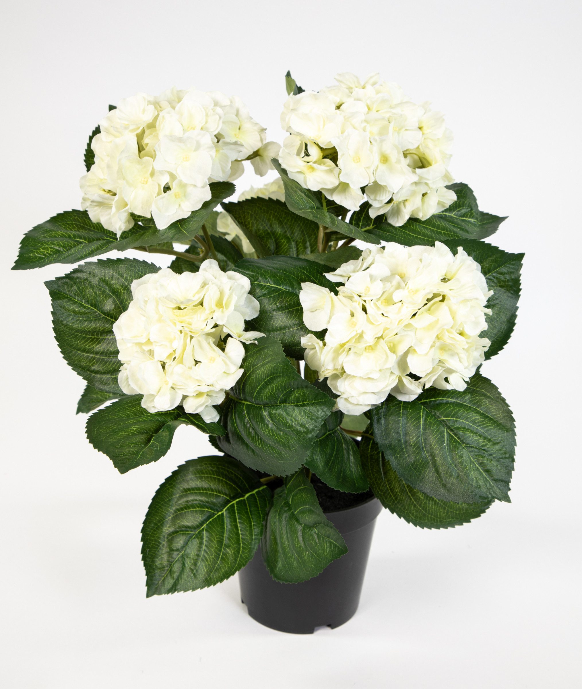 Kunstblume Hortensienbusch Deluxe 42cm im Topf LM Kunstpflanzen künstliche günstig online kaufen