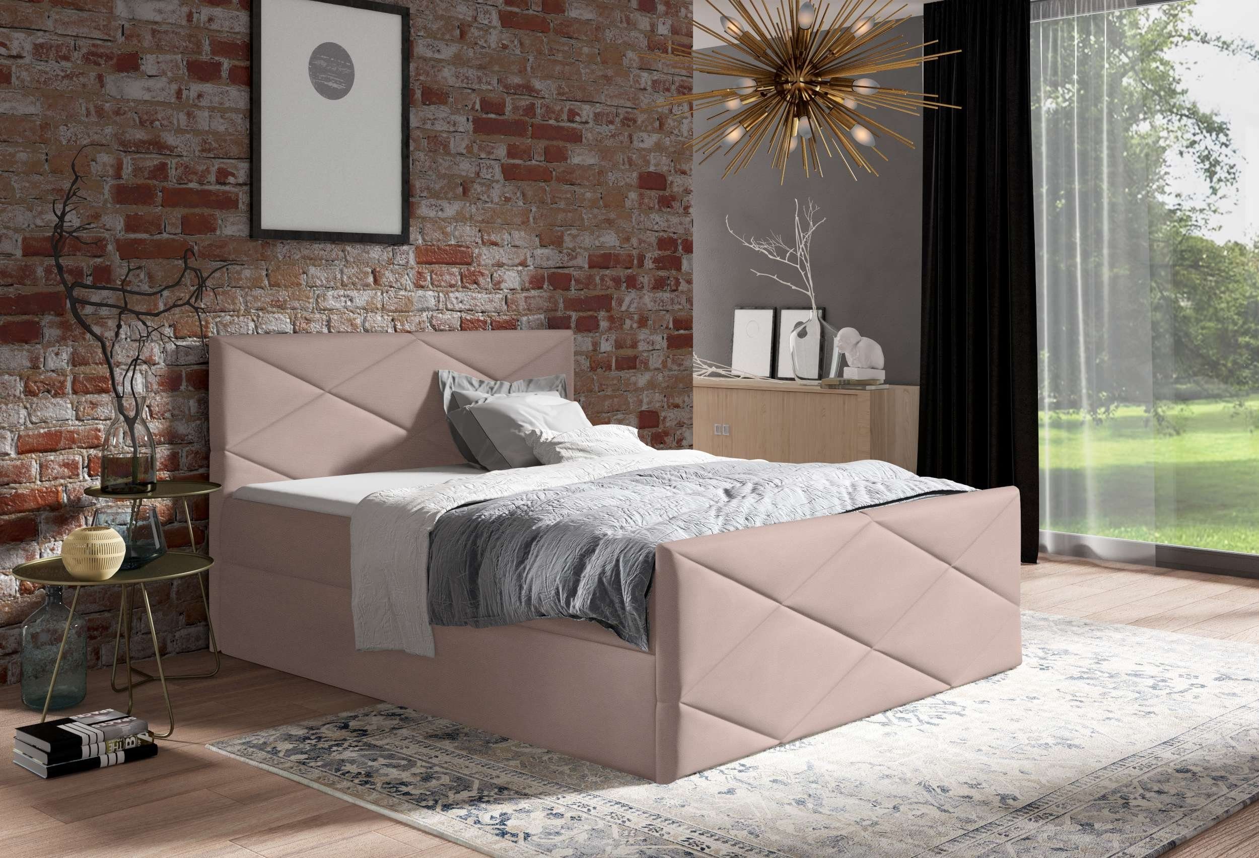 99rooms Boxspringbett Benito (Schlafzimmerbett, Bett), mit Bonellfederkern günstig online kaufen