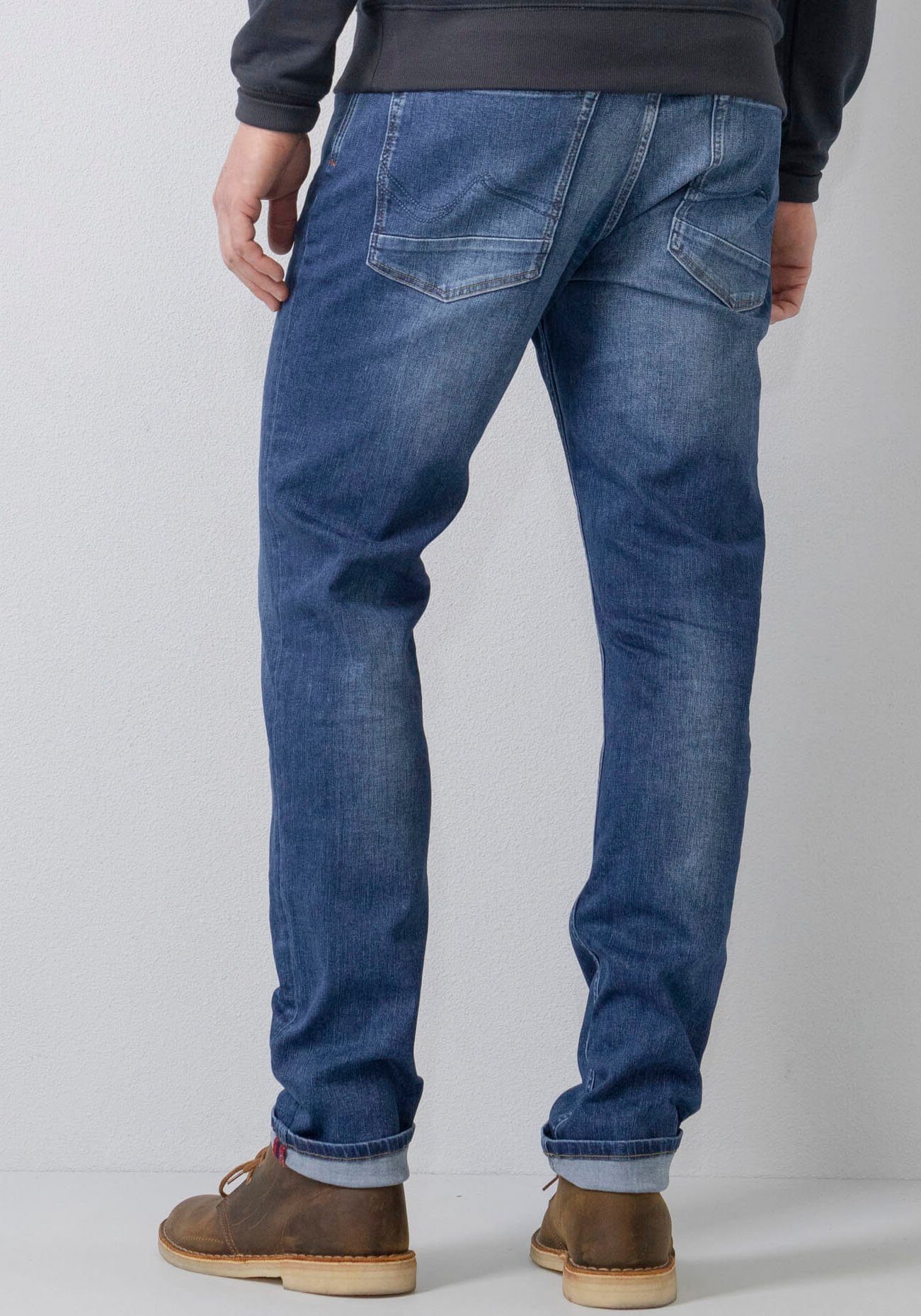 Petrol Industries Regular-fit-Jeans RUSSEL mit Fade-out Effekten günstig online kaufen