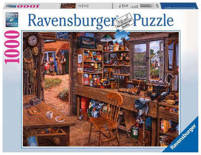 Ravensburger Puzzle »Michael Herring Opas Schuppen 1000 Teile Puzzle«, Puzzleteile