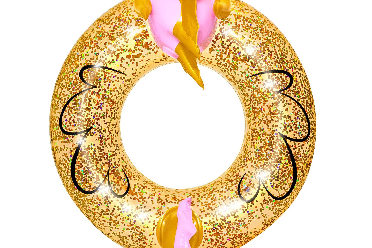 Bestway Schwimmring Glitter Seahorse 104,5 x 84 x 76 cm