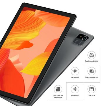 BUFO MB1001 Tablet (10", 32 GB, Android 12, Große Kapazität)