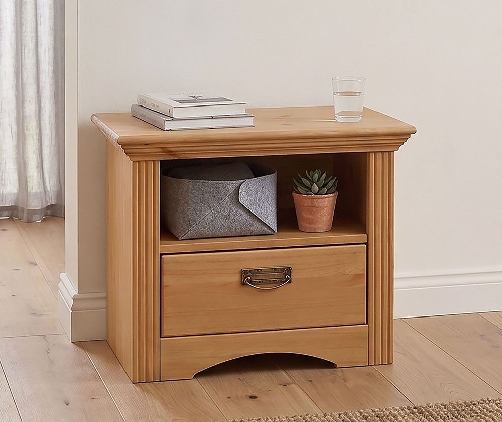 OTTO home Nachtkonsole Konrad, aus massiver, FSC®-zertifizierter Kiefer