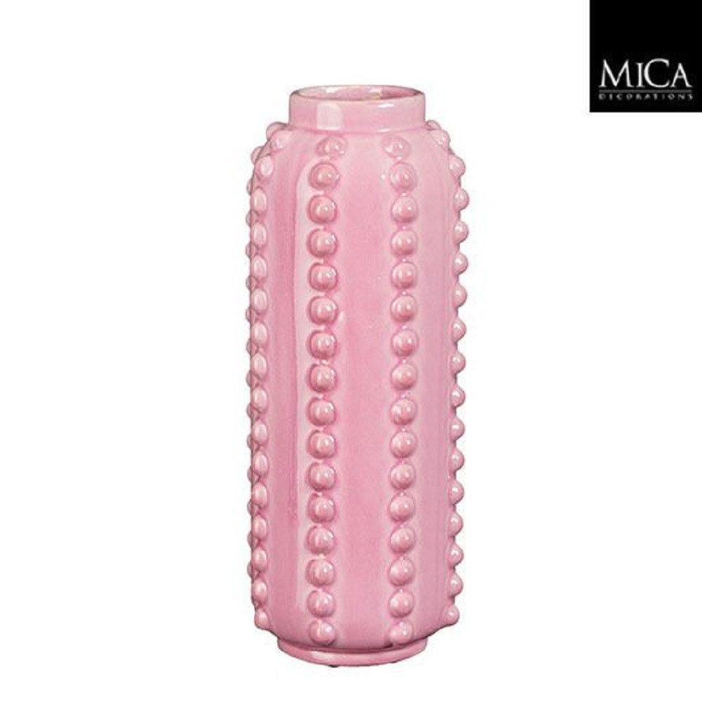 edelman Dekovase MICA Vase Boaz, Rosa, 30 cm hoch, 1133982 (1 St)