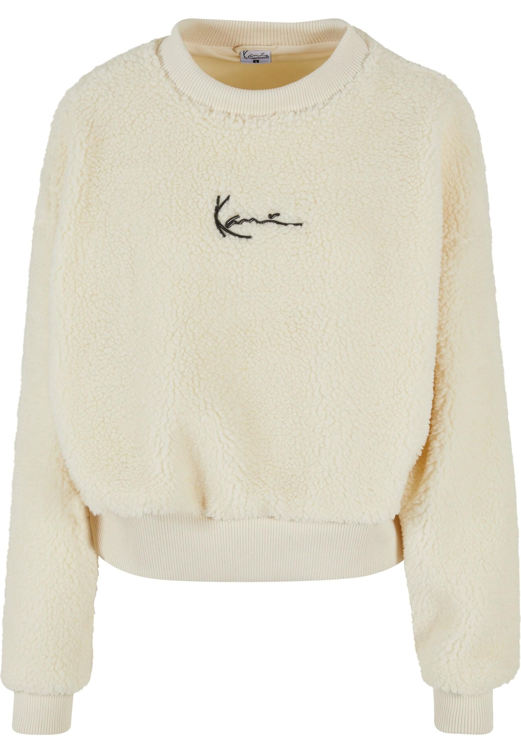 Karl Kani Sweatshirt Karl Kani Damen KW224-040-1KK Metal Signature Teddy Crew (1-tlg)