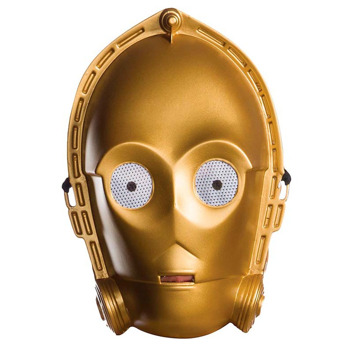 Rubies Niederlande b.v. Verkleidungsmaske Maske Kid Star Wars C3PO günstig online kaufen