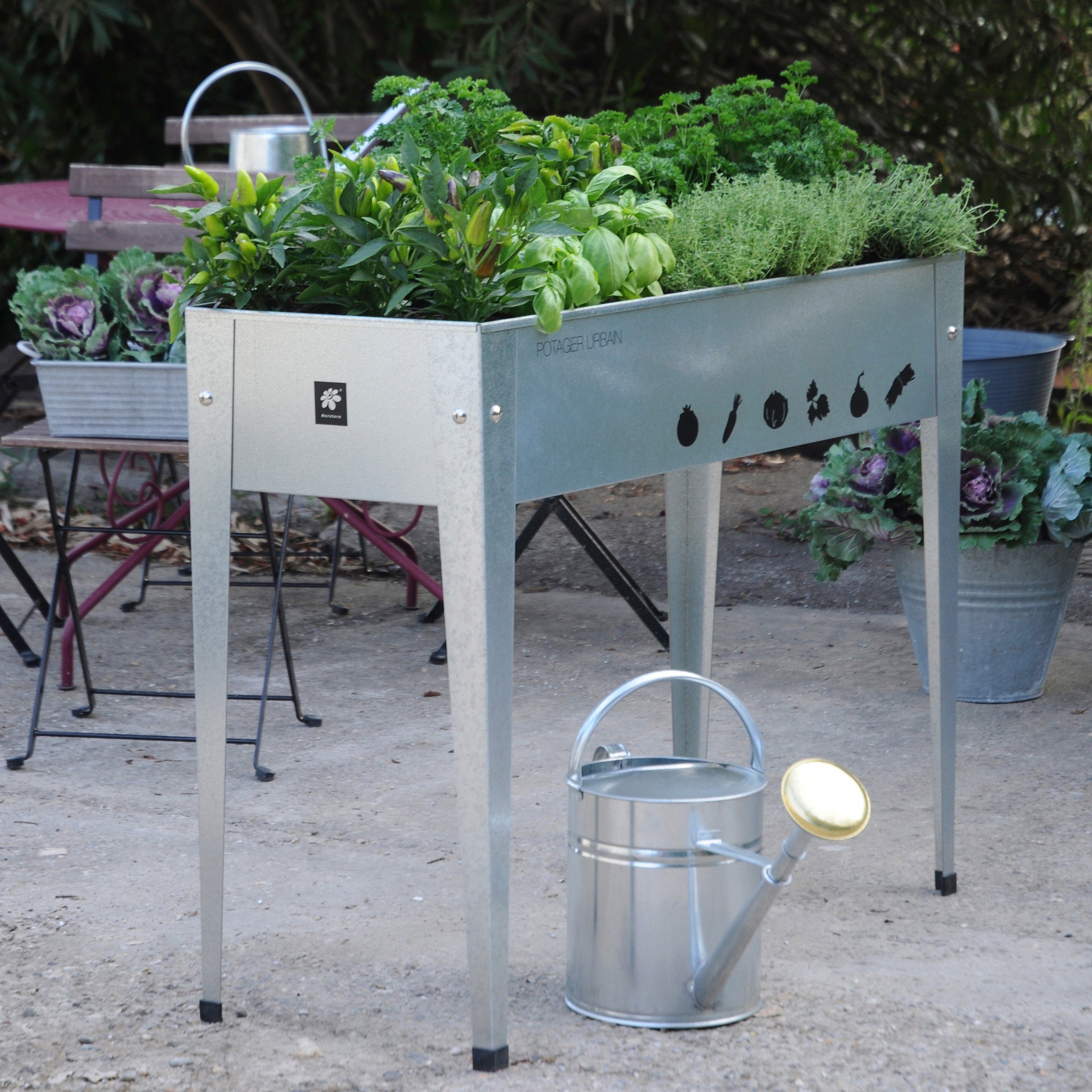 Herstera Garden Hochbeet Urban, BxTxH: 100x40x84 cm