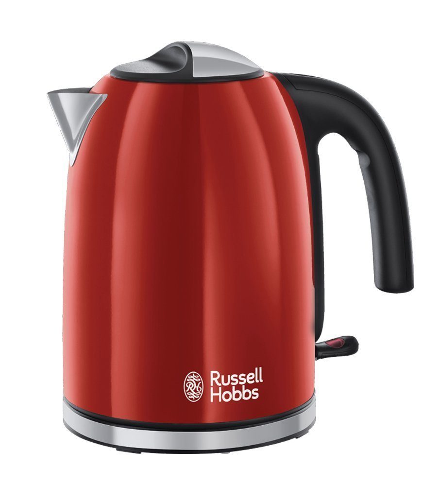RUSSELL HOBBS Wasserkocher Colours Plus+ Flame Red 20412-70 1,7 Liter 2400 W, 2400 W