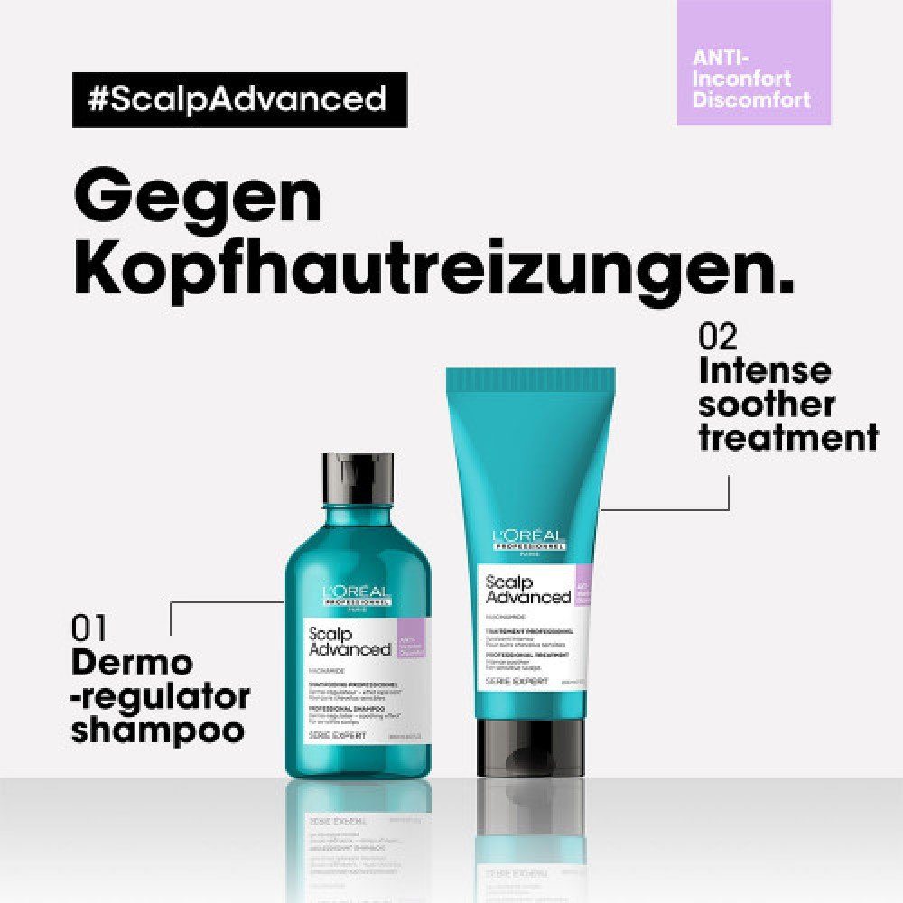 L'Oréal ml Advanced Expert 300 Dermo-Regulator L'ORÉAL Anti-Discomfort Haarshampoo Shampoo PROFESSIONNEL Professionnel Série Scalp Paris PARIS