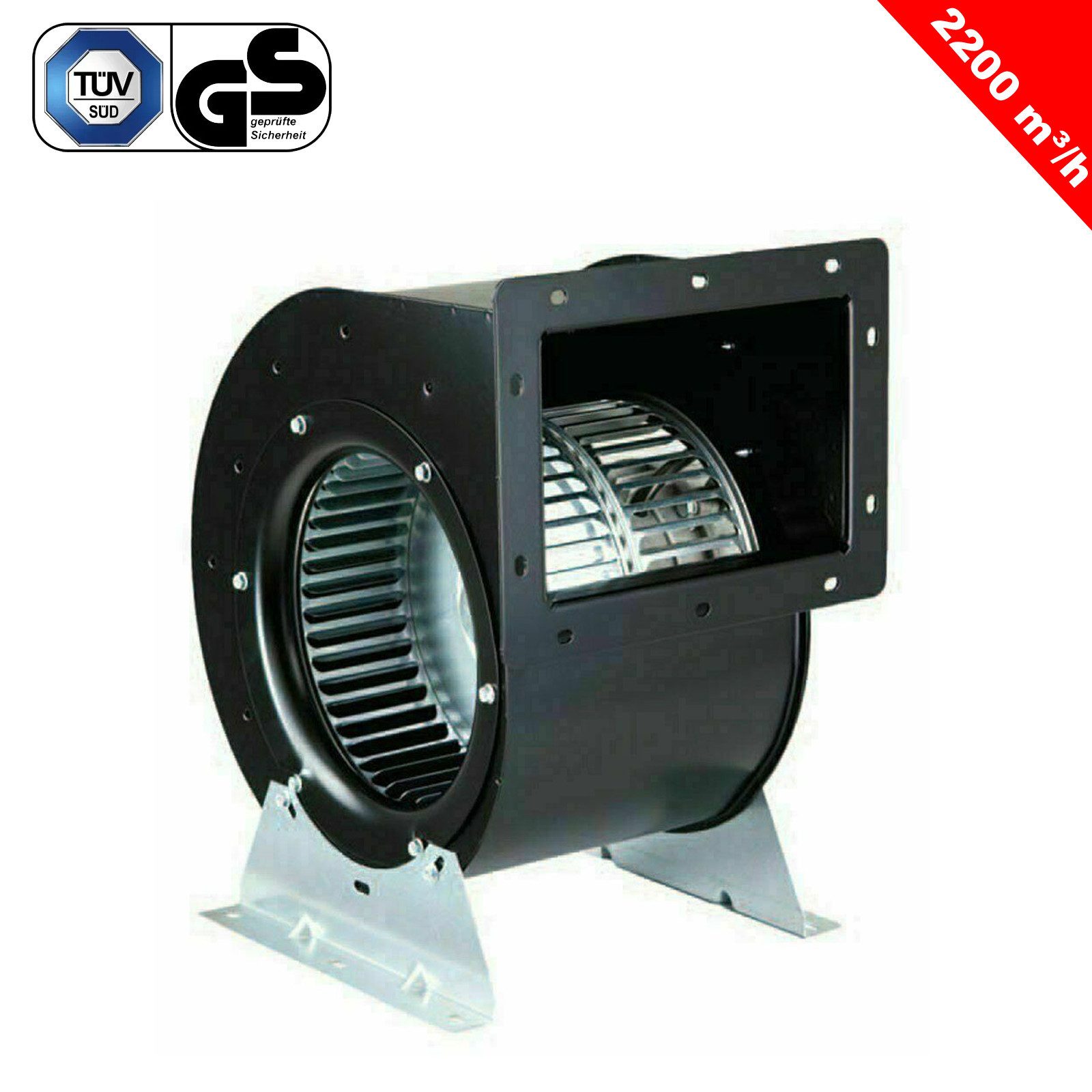 BVN VENTILATION SYSTEMS & ELECTRICAL MOTORS Radialventilator Radialgebläse Radialventilator OÇES 2200 m³/h Industrie Gebläse