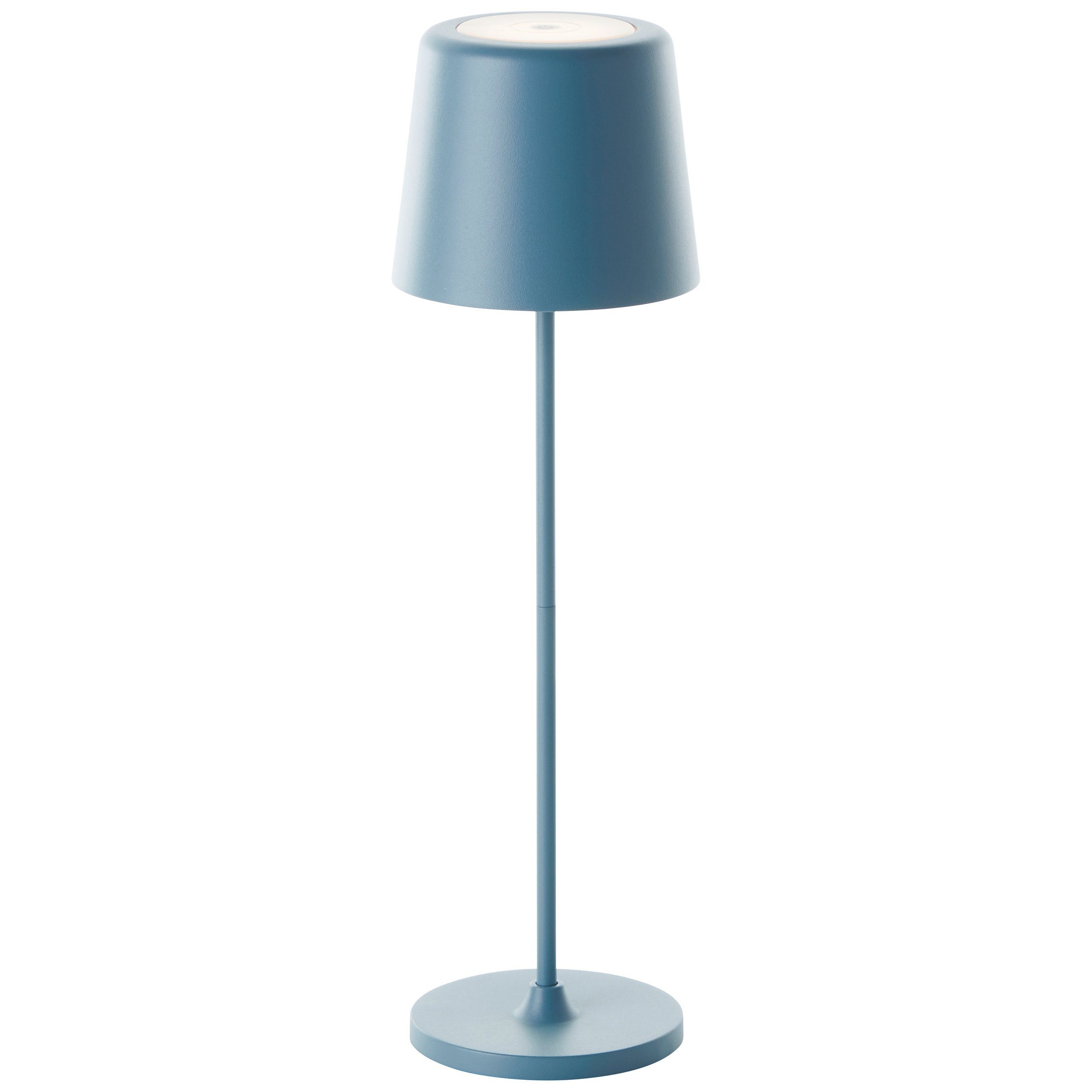 Brilliant LED Tischleuchte Kaami - mobile LED Außen Tischlampe, Dimmfunktion, mehrere Helligkeitsstufen, LED fest integriert, Warmweiß, mobile LED Außen Tischlampe, 37 cm, 310 lm, Touchdimmer, USB