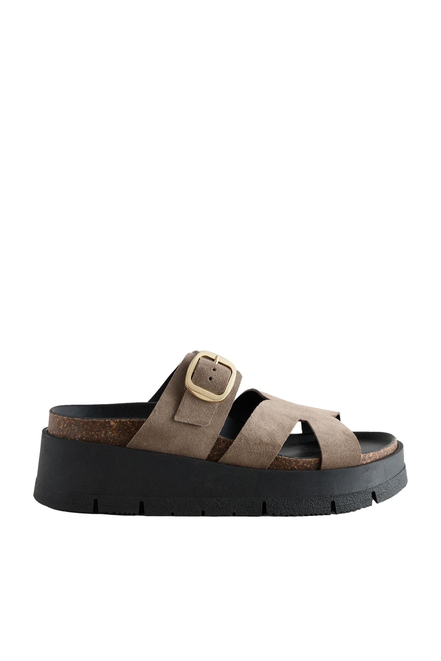 Next Forever Comfort® Keilabsatzschuh mit Riemen Pantolette