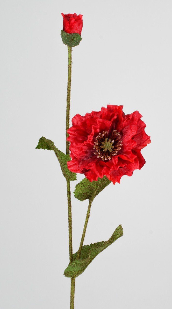 Kunstblume, formano, Höhe 70 cm, Rot B:12cm H:70cm Kunststoff