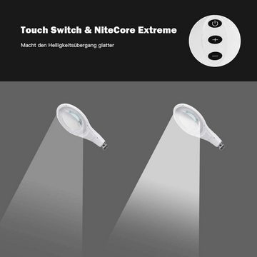COSTWAY Lupenlampe »Lupenleuchte Vergrößerungs-LED-Lampe«, 2,25-fach, mit Klemme
