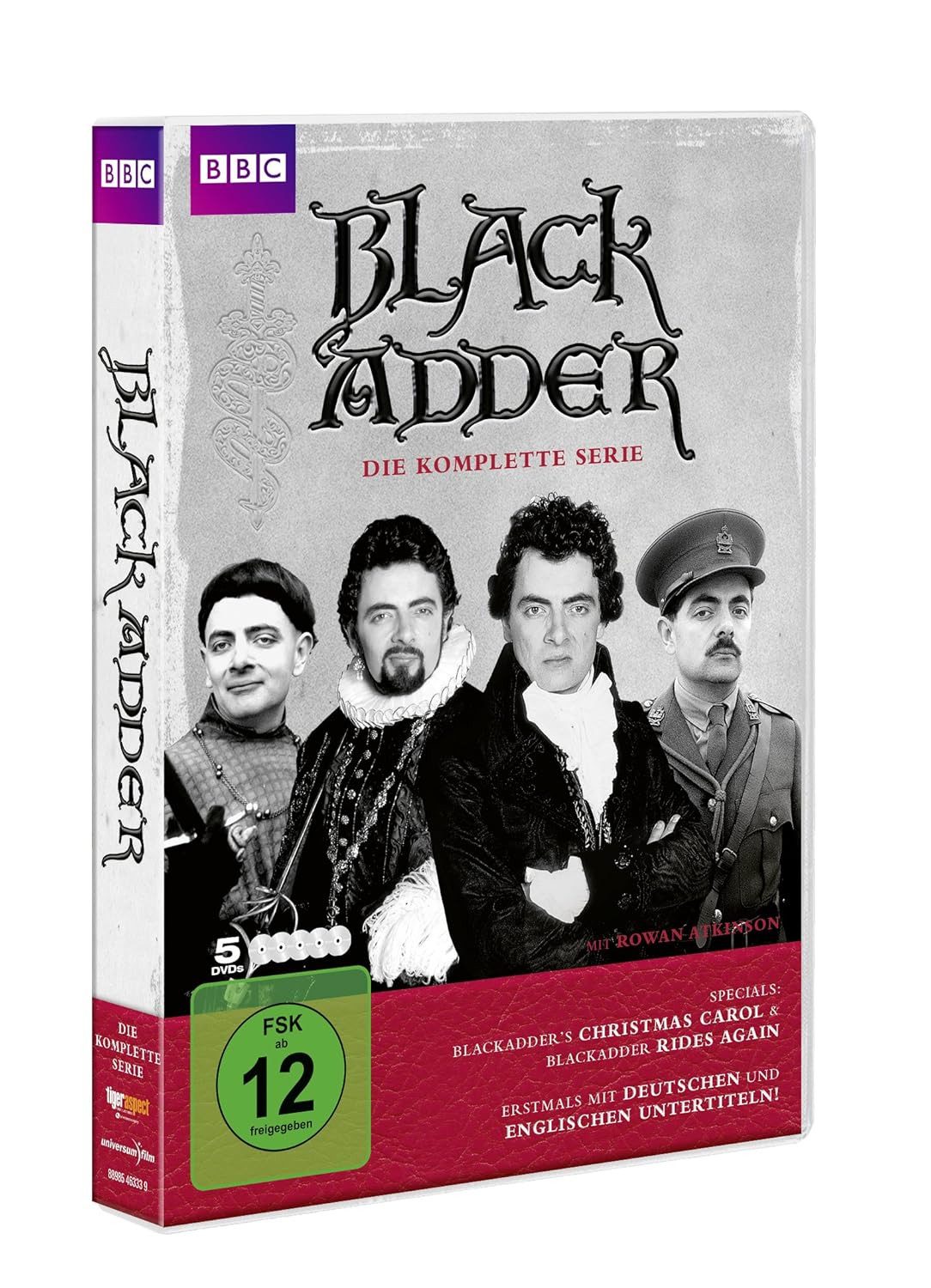 DVD Blackadder Die komplettte Serie Komplettbox