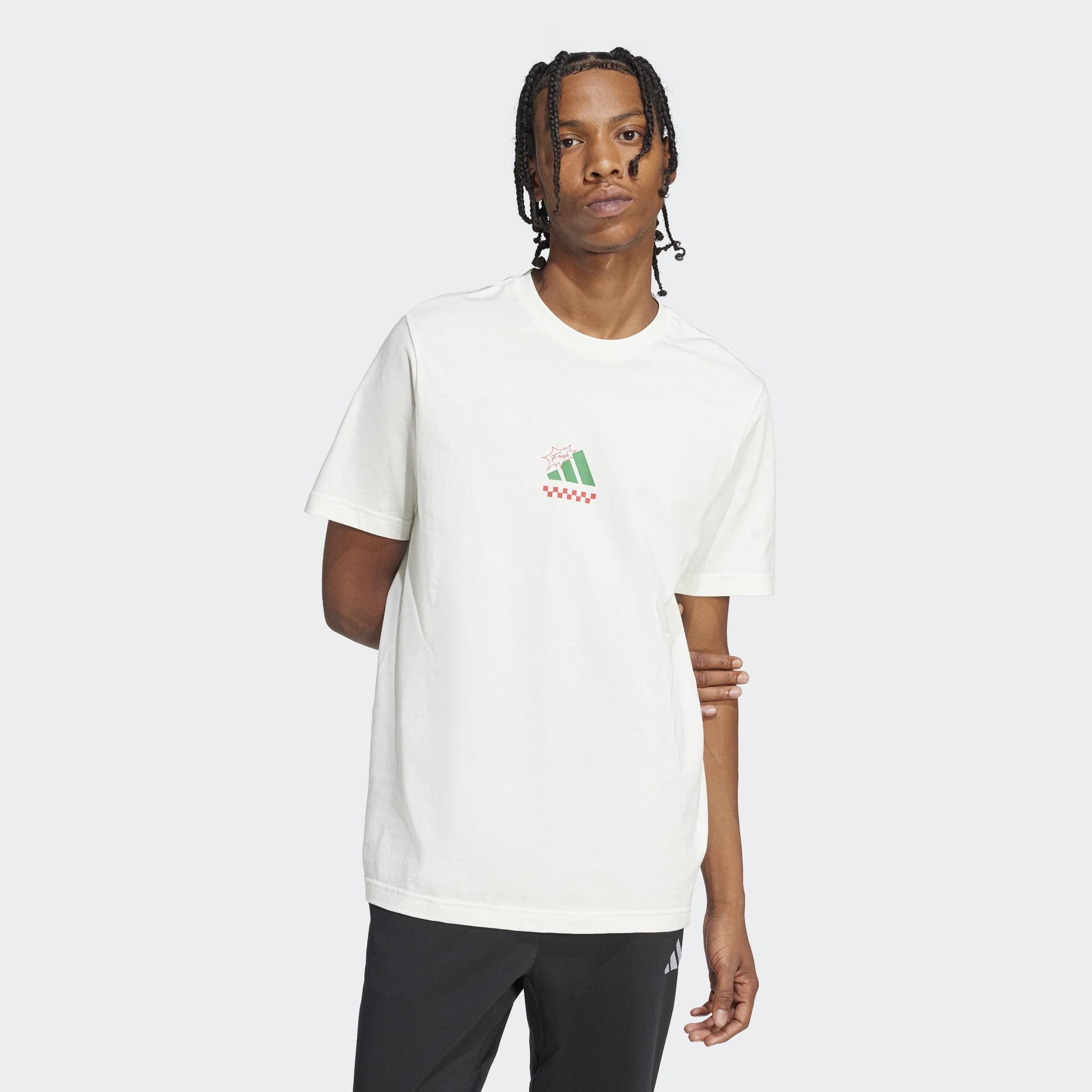 adidas Sportswear T-Shirt M L PIZZA TEE