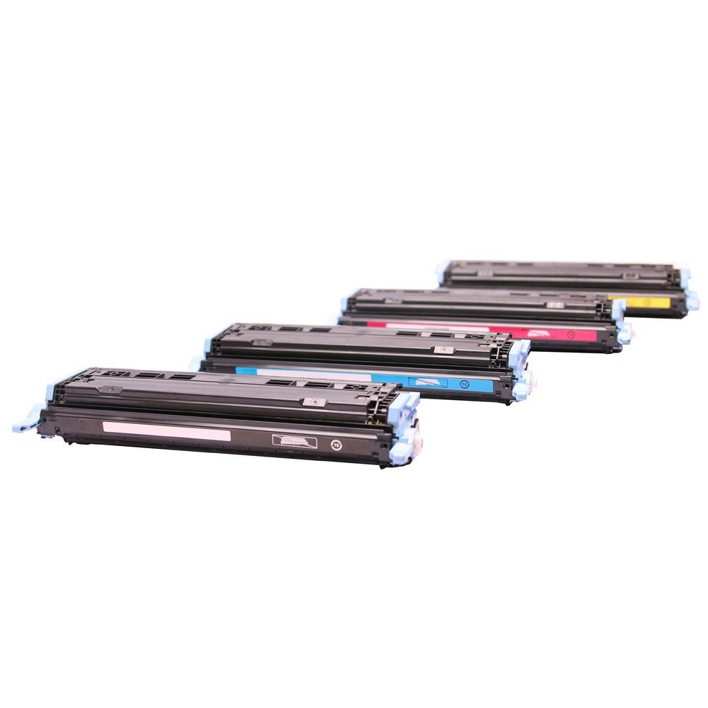 ABC Tonerkartusche, Kompatibles Set 4x Toner für HP Color LaserJet 1600 2600 2600N 2605