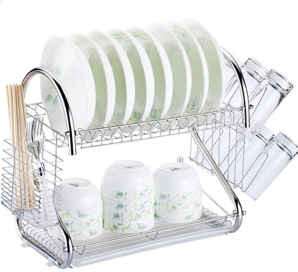 Redfink Tropfer Große Chromierte Geschirrabtropfer