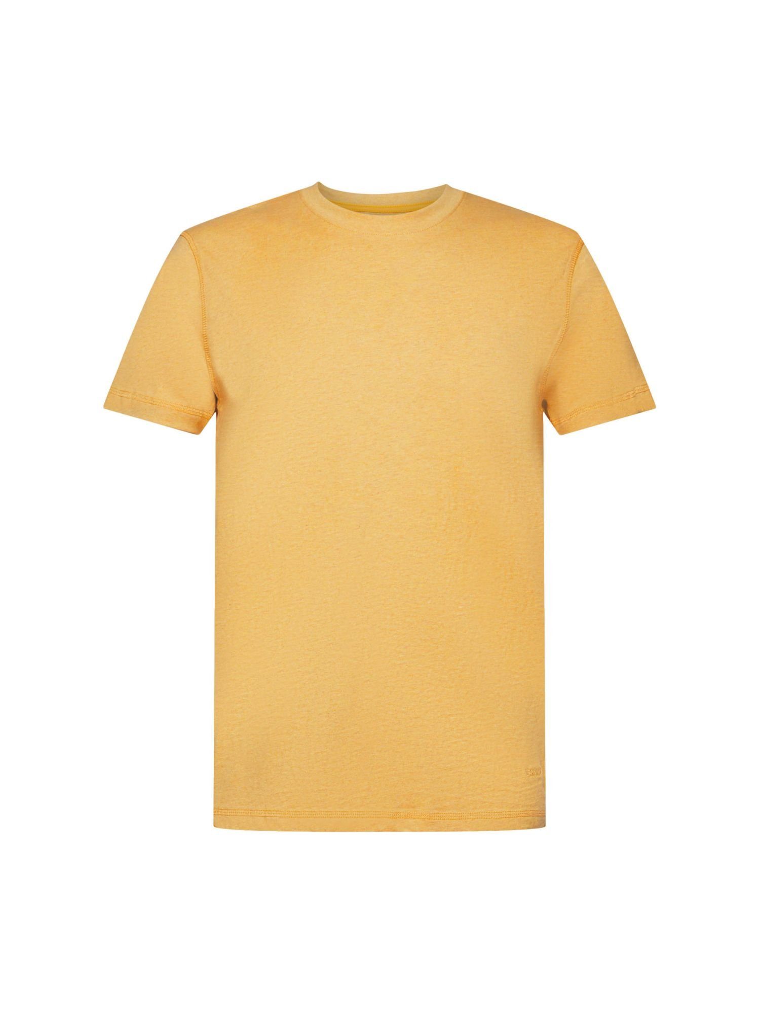 SUNFLOWER Esprit (1-tlg) Baumwolljersey YELLOW T-Shirt aus T-Shirt