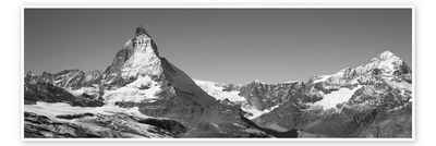 Posterlounge Poster Panoramic Images, Matterhorn Schweiz, Fotografie