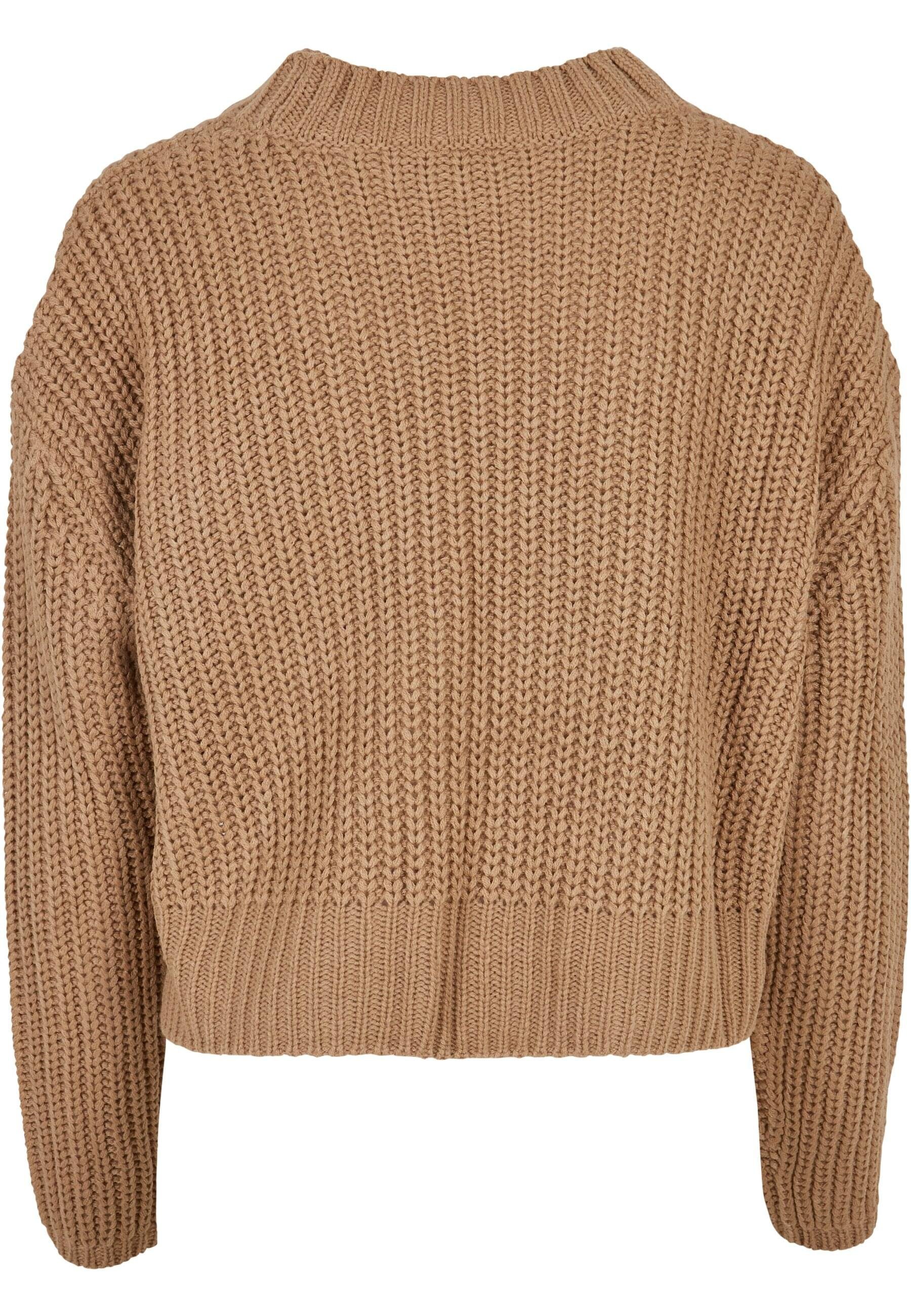 unionbeige CLASSICS Kapuzenpullover URBAN Oversize Ladies Damen (1-tlg) Sweater Wide