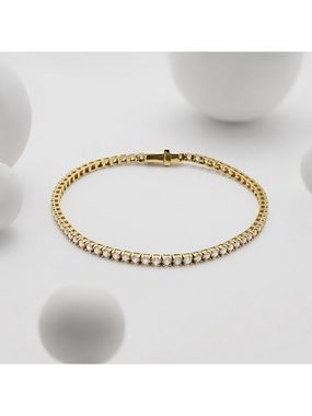 CHRIST Armband CHRIST Damen-Armband 750er Gelbgold Diamant, Damenschmuck
