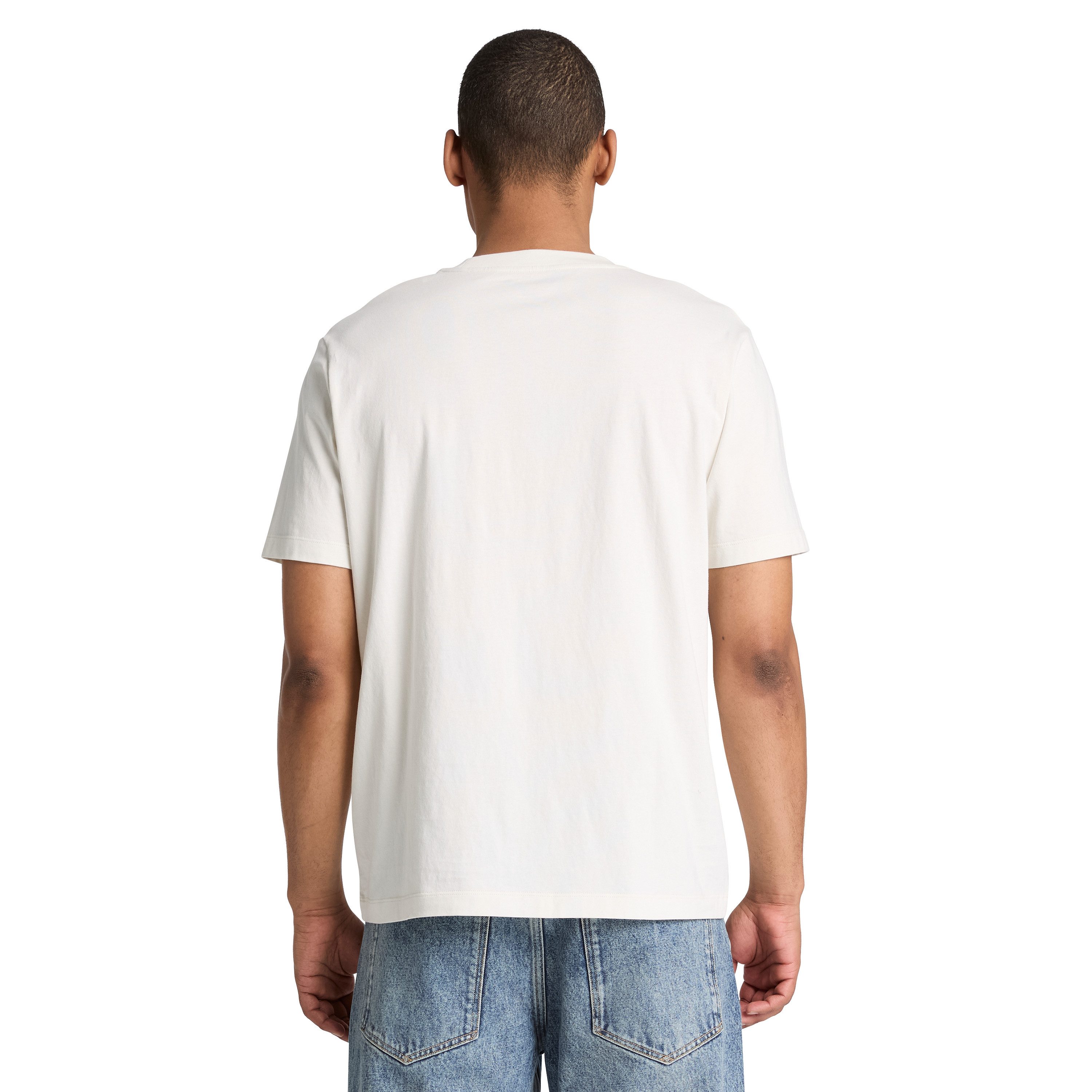 Timberland T-Shirt Silicon Badge SS Tee aus Baumwolle, in den Größen S bis XXXL