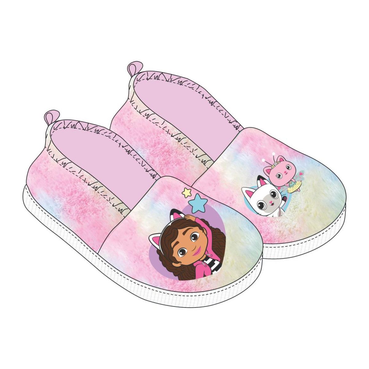 Cerda Gabby's Dollhouse Mädchen offene Hausschuhe Slipper