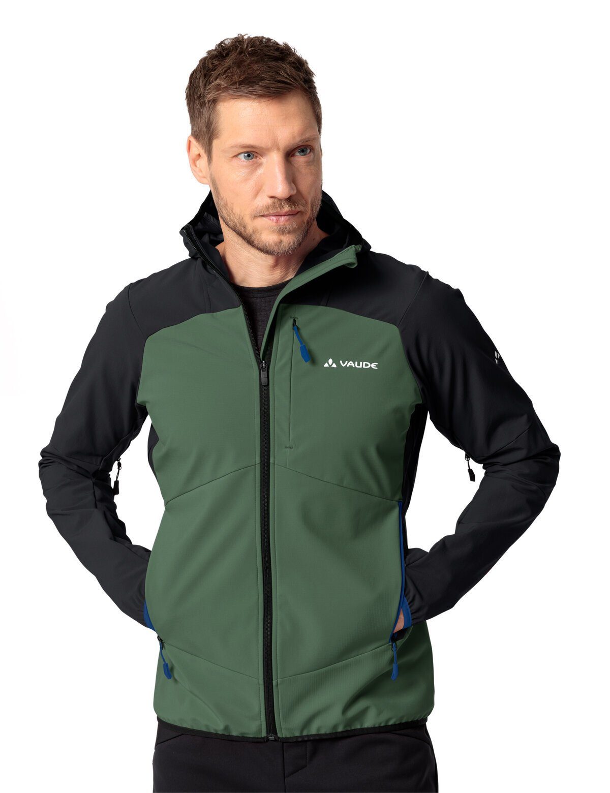 Jacket Outdoorjacke Larice kompensiert Men's Klimaneutral (1-St) VAUDE woodland V