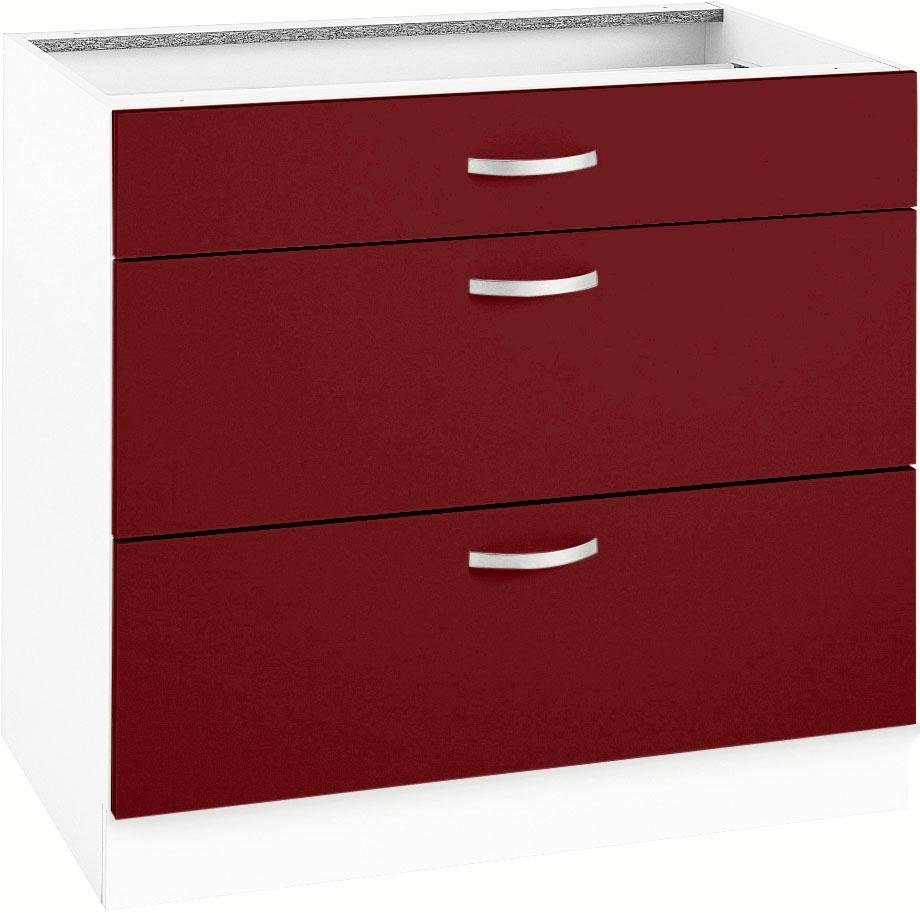 wiho Küchen Unterschrank "Flexi" Breite 90 cm günstig online kaufen