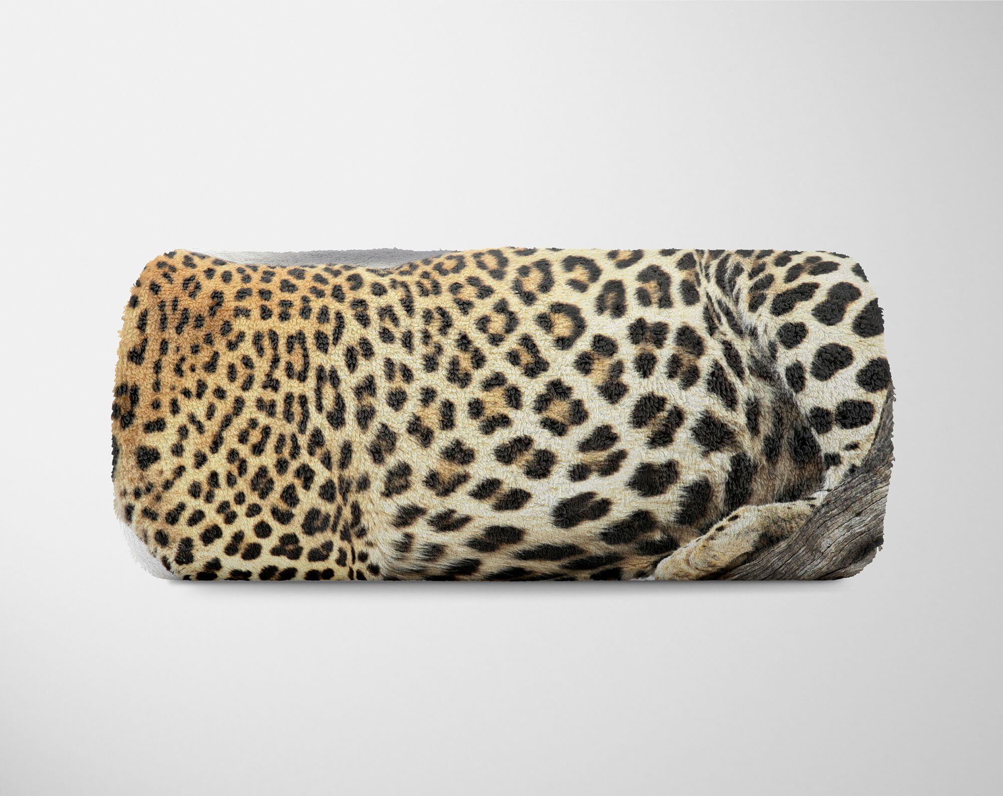 Sinus Kuscheldecke mit Raubkatze, Baumwolle-Polyester-Mix (1-St), Tiermotiv Handtücher Handtuch Art Saunatuch Jaguar Strandhandtuch Handtuch