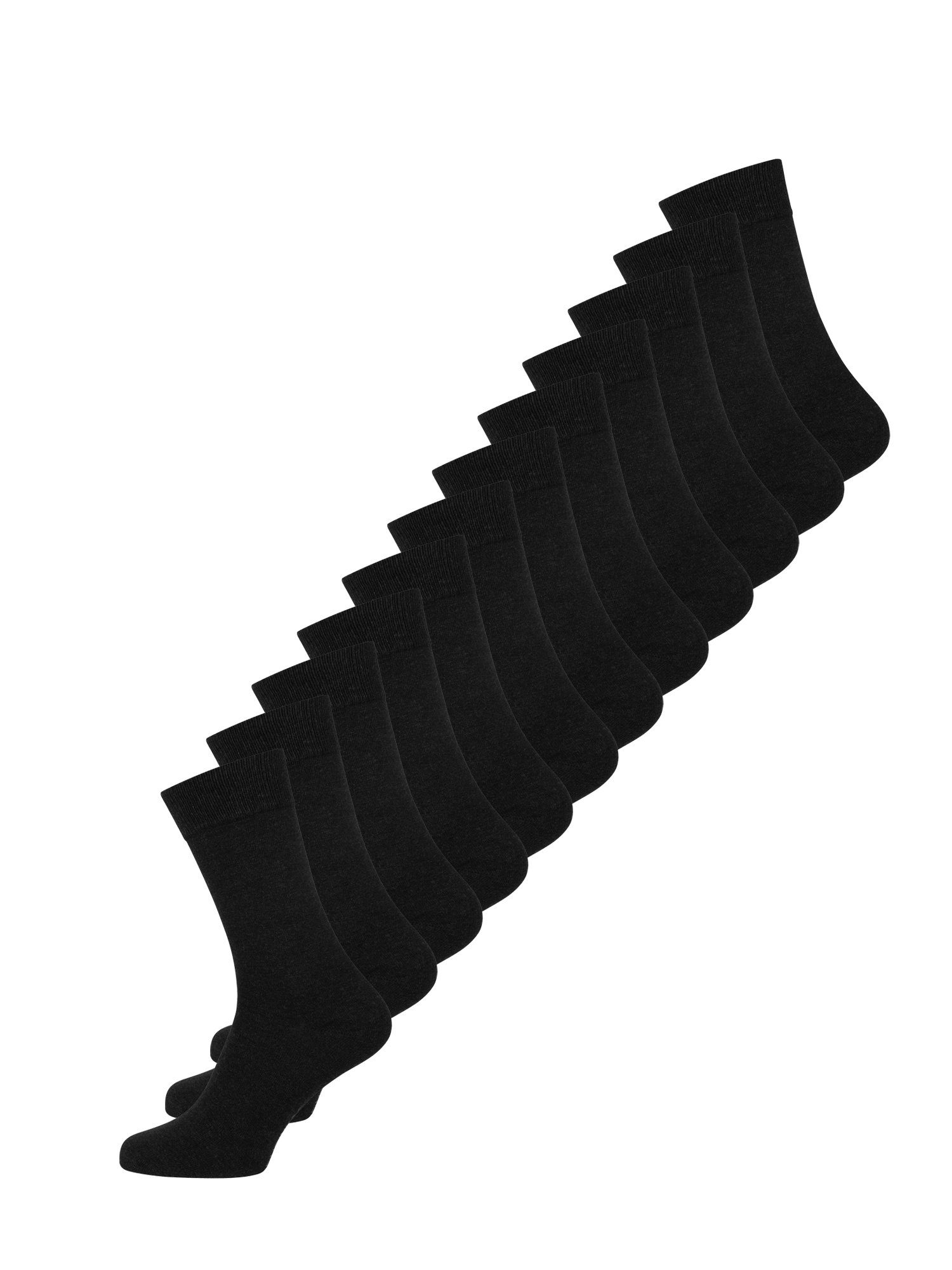 Nur Der Basicsocken Baumwolle Business (12-Paar) Socken günstig uni günstig online kaufen